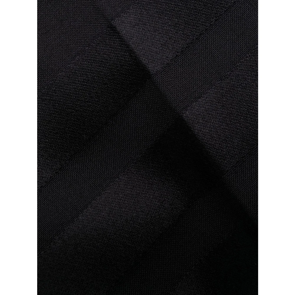 Thom Browne Blauwe Wollen Broek met Riem Blue Heren