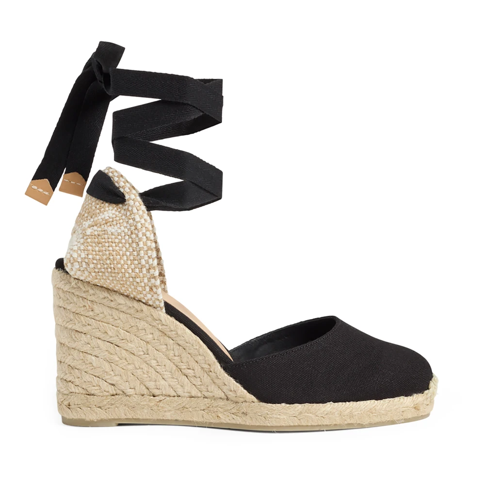 Castañer Women's Black Wedges, 7 Uk, Carina Wedge