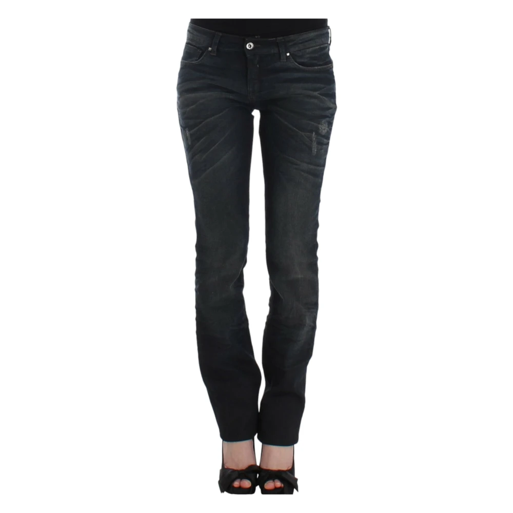 Costume National Women's Blue Chic Superskinny Denim Jeans