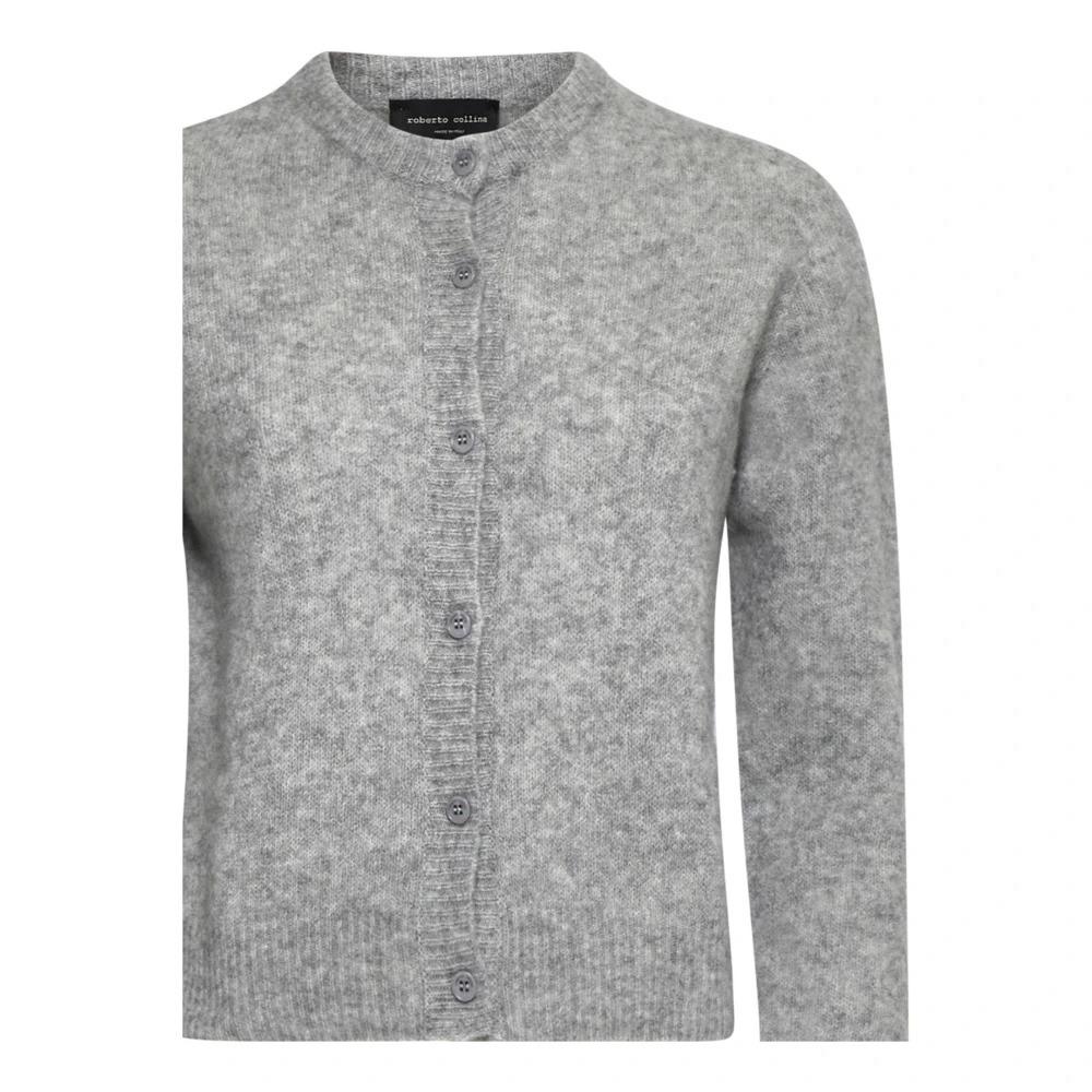 Roberto Collina Grijze Coreana Overhemden Gray Dames
