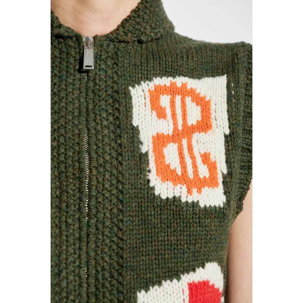 Dsquared2 Hoodie Green Dames