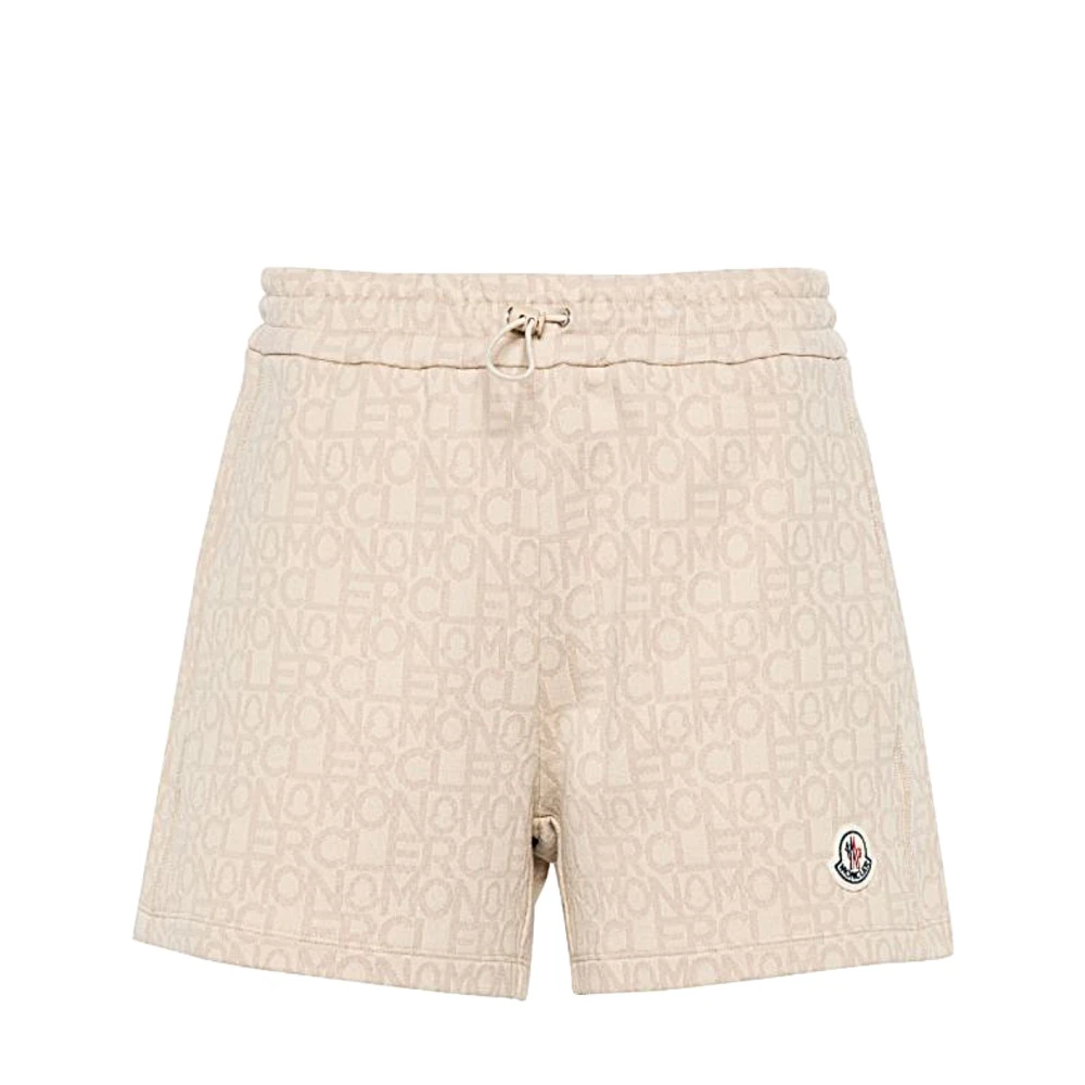 Moncler Casual Zomer Shorts voor Mannen Beige Dames