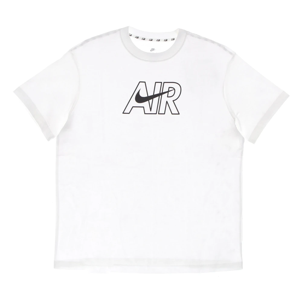 Nike Women's White Training T-Shirts & Tops, M, Air Bf Tee