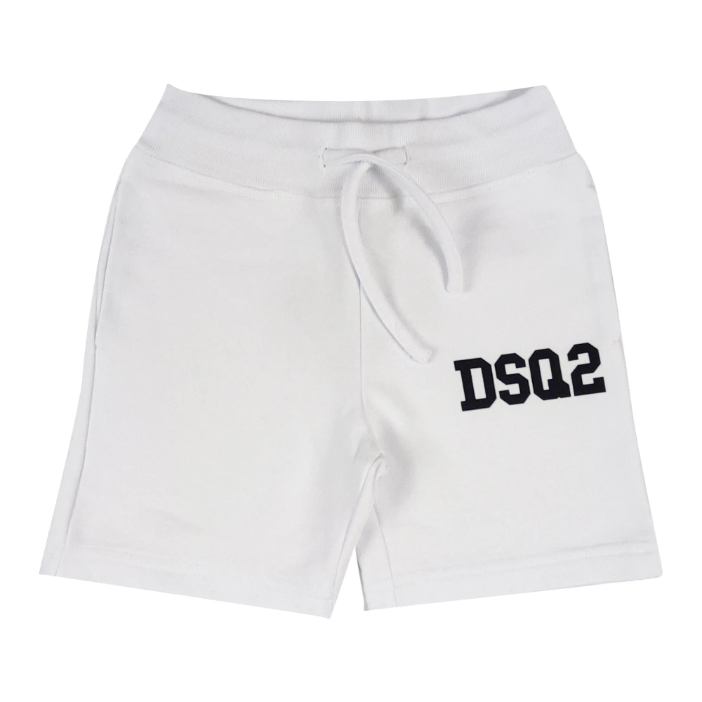 Dsquared2 Boys White Short Shorts - Shorts - 8 Y - Kids