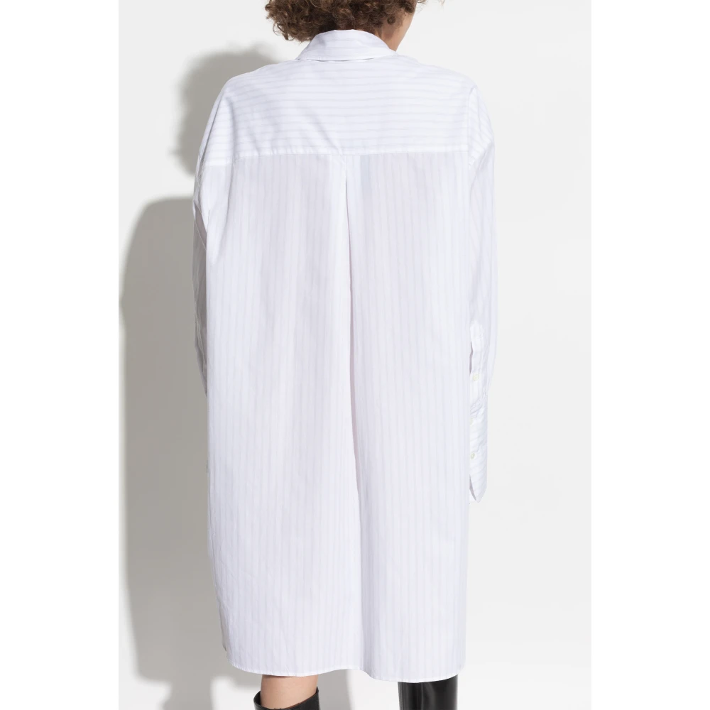 Anine Bing Overhemdjurk White Dames