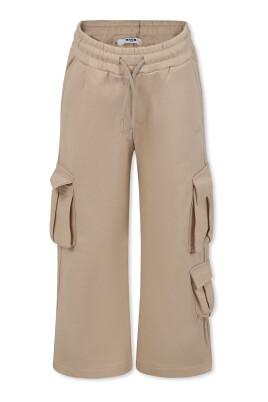 pantalon-cargo-sportif-beige