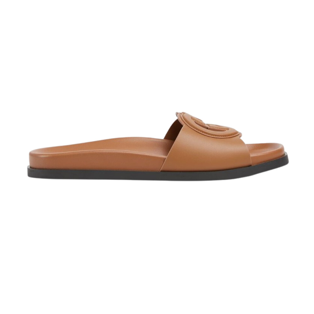 Muiltjes \u0026 klompen leder Gucci zwart maat 38.5 EU in Leer - 41708039