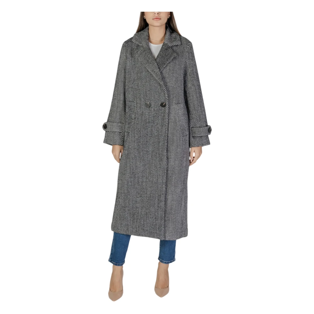 Vila Damesjas Herfst Winter Collectie Gray Dames
