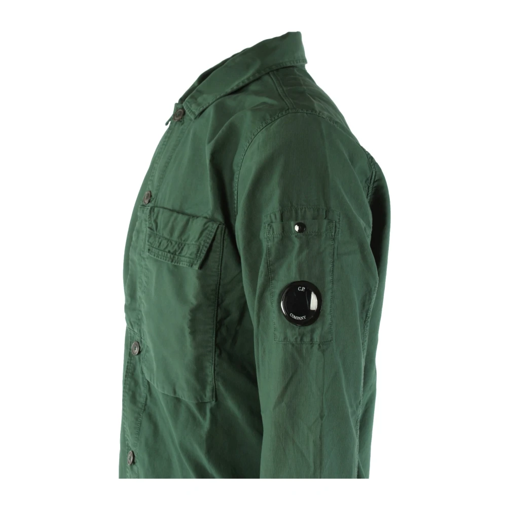 C.P. Company Groene Ottoman Shirt voor Heren Green Heren