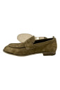 velour-loafer-olivbeige-leather-sole