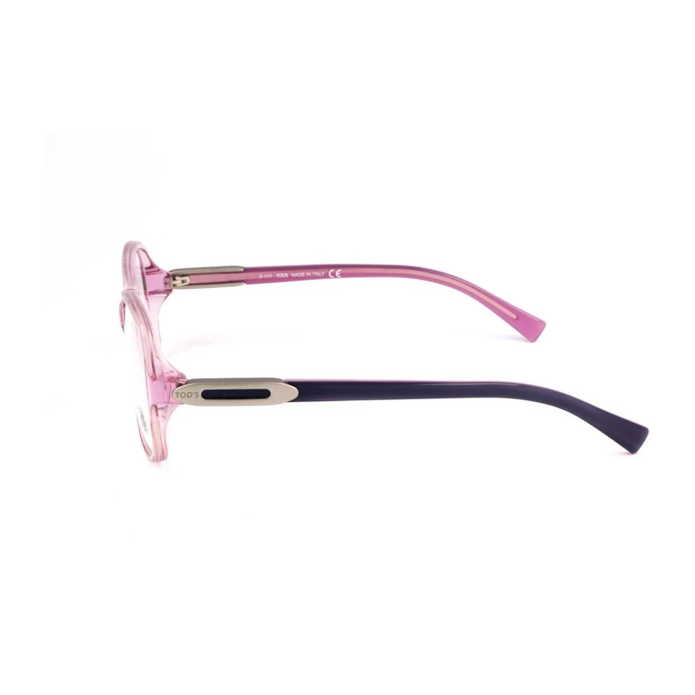 TOD'S Multicolor Acetaat montuur met roze wijzerplaat Pink Dames