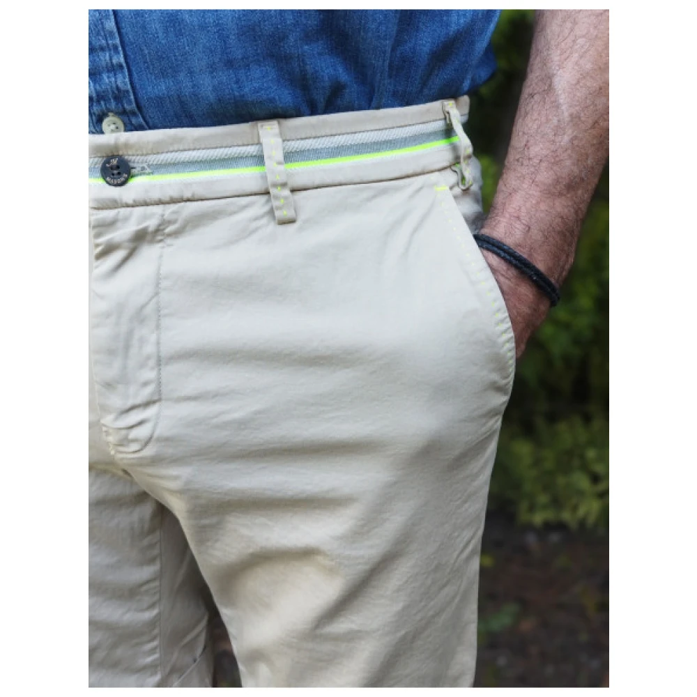 Mason's Bermuda Chino Shorts Beige Heren