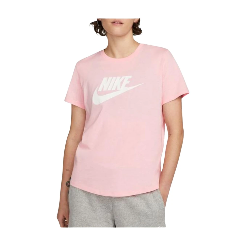 Nike Gedrukt T-shirt met korte mouwen Roze Pink Dames