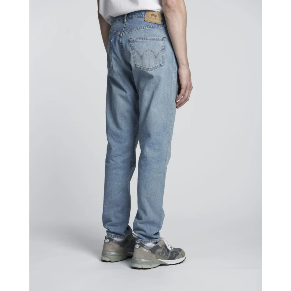 Edwin Regular Tapered Japanse Denim Jeans Blue Heren