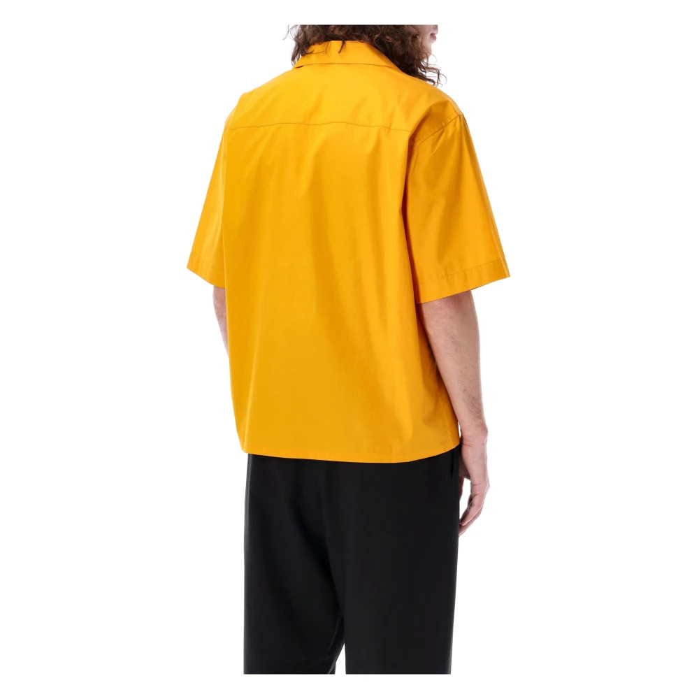 Marni Short Sleeve Shirts Yellow Heren