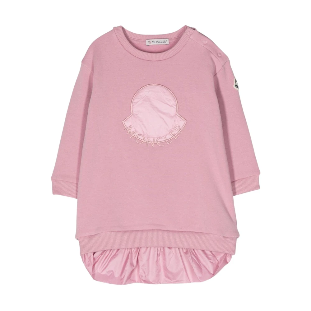 Moncler Flickkläder Klänning Rosa Aw23 Pink, Flicka