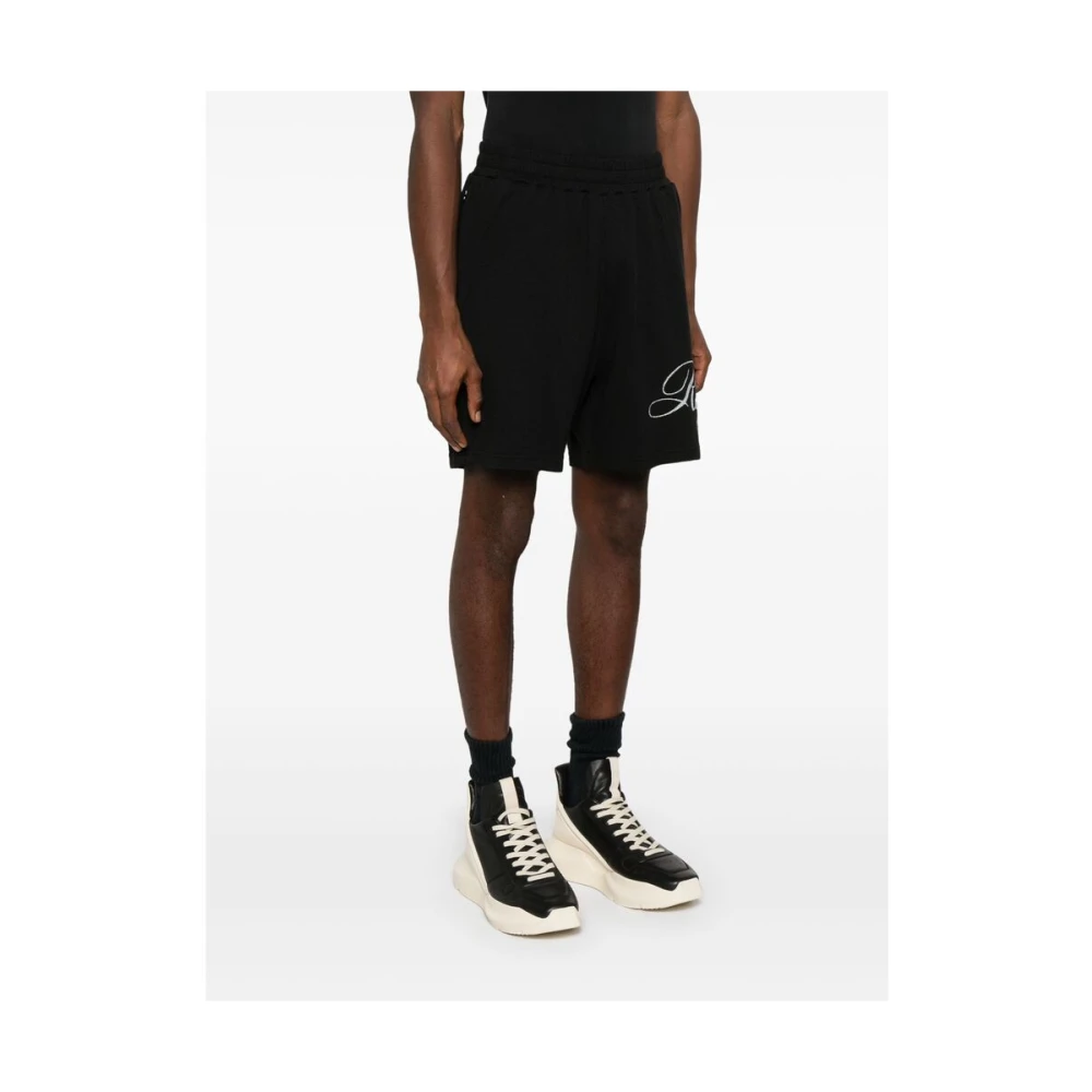 Represent Mesh Design Elastische Shorts Black Heren