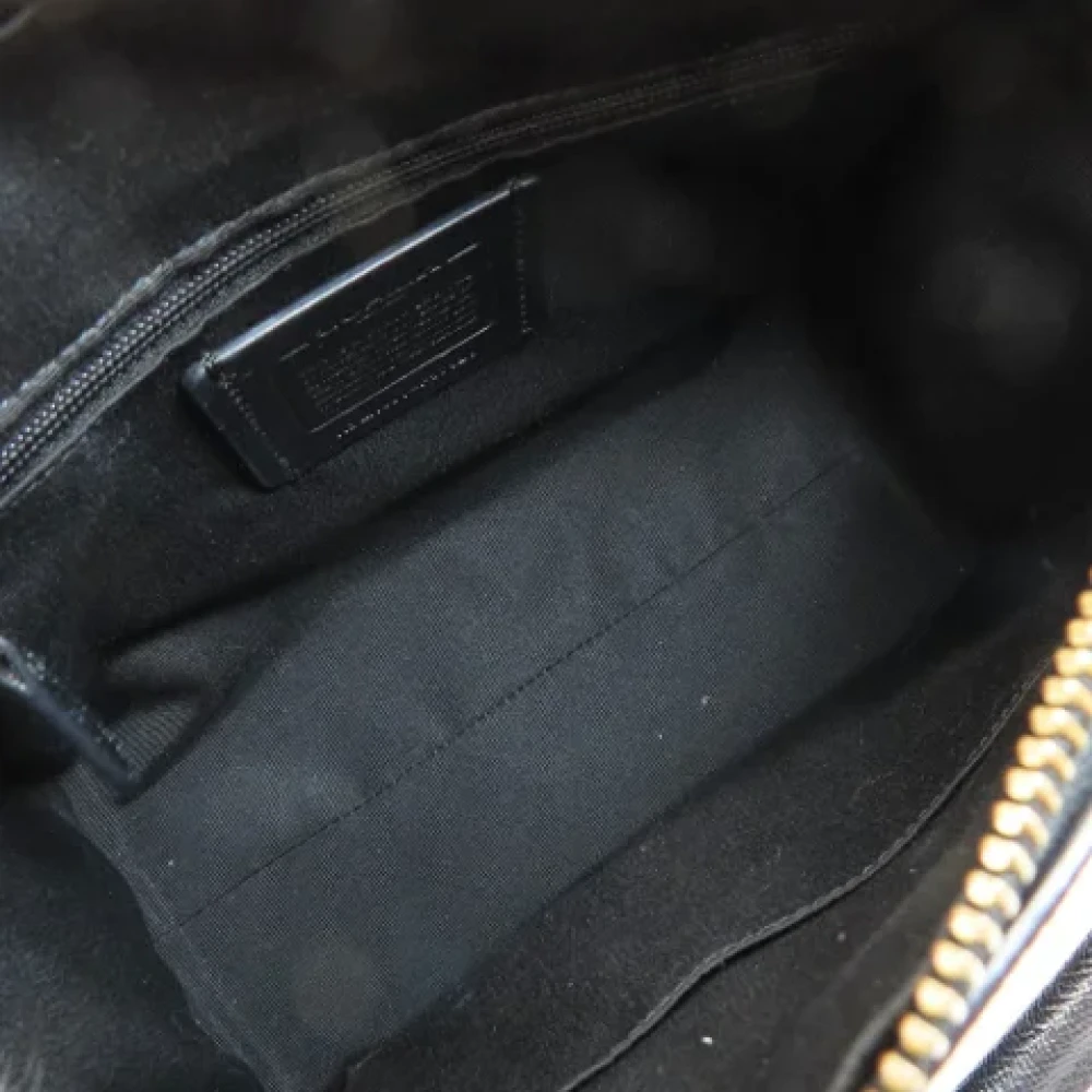 Coach Pre-owned Leather totes Black Dames