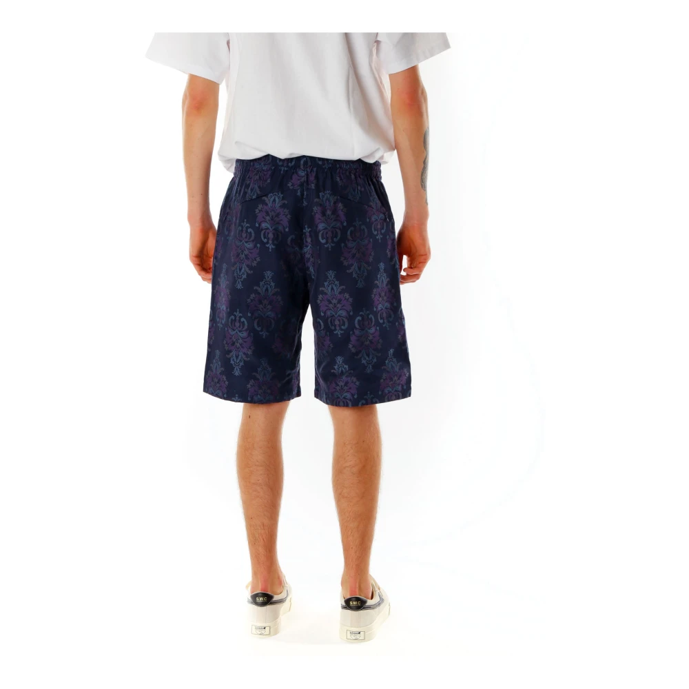 Needles Casual Shorts Blue Heren