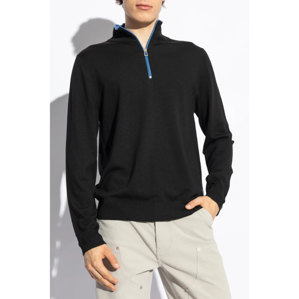 PS By Paul Smith Turtleneck Sweater Black Heren