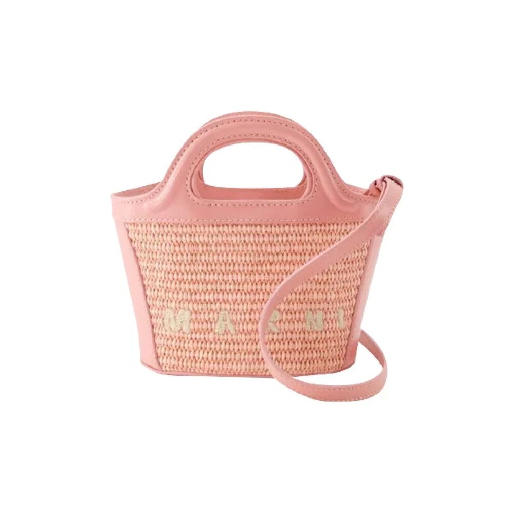 Marni Cotton handbags Pink Dames