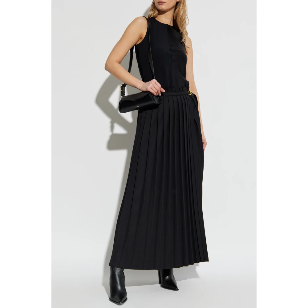 Ami Paris Top met stiksels Black Dames