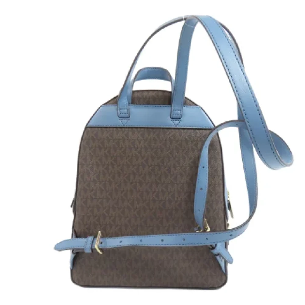 Michael Kors Pre-owned Fabric backpacks Brown Dames
