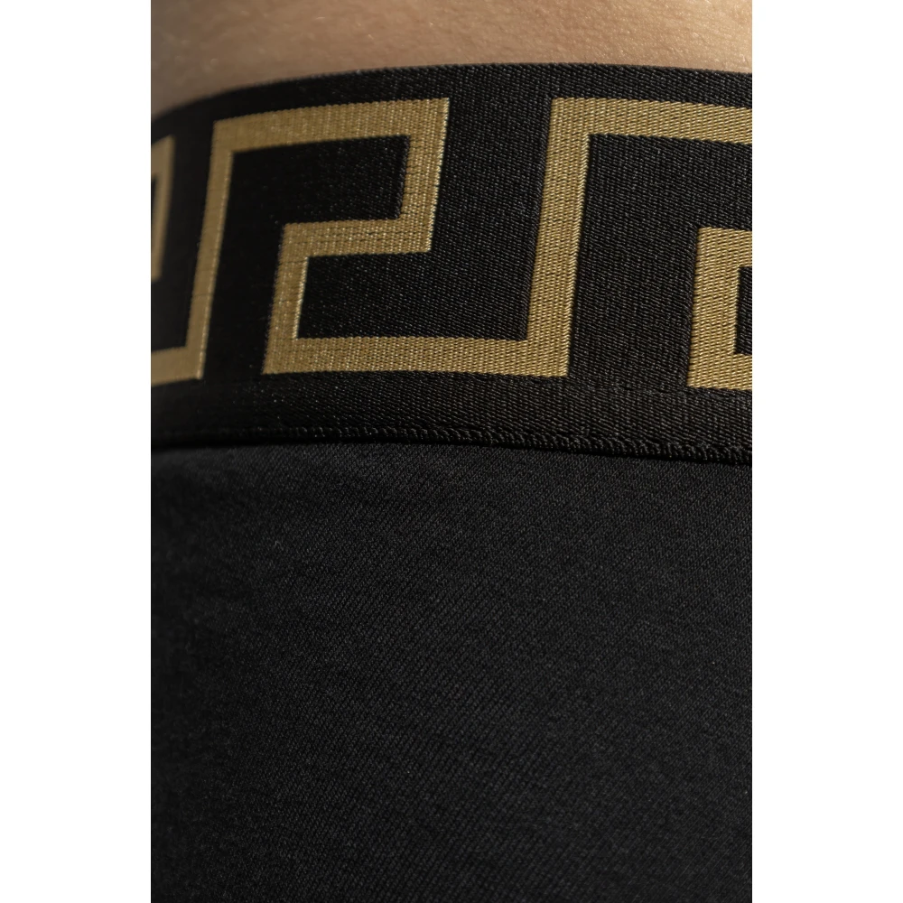 Versace Katoenen boxershorts Black Heren
