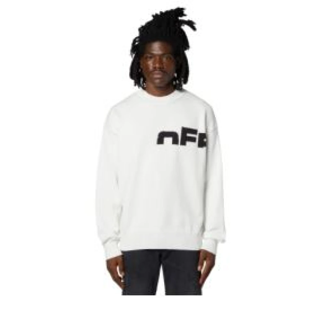 Off White Witte Sweater Collectie White Heren