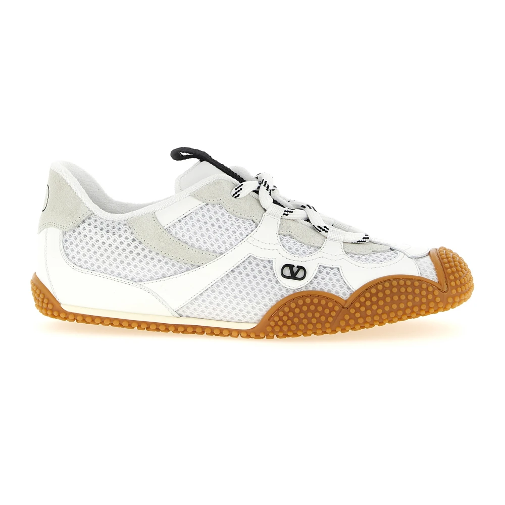 Valentino Garavani Women's White Sneakers, 4 1/2 Uk, Amphibia Sneaker