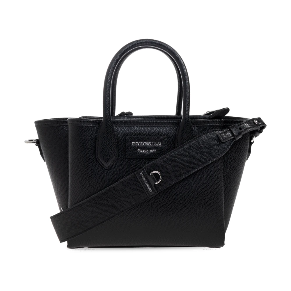 Emporio Armani Women's Black Handbags, One Size, Handbag