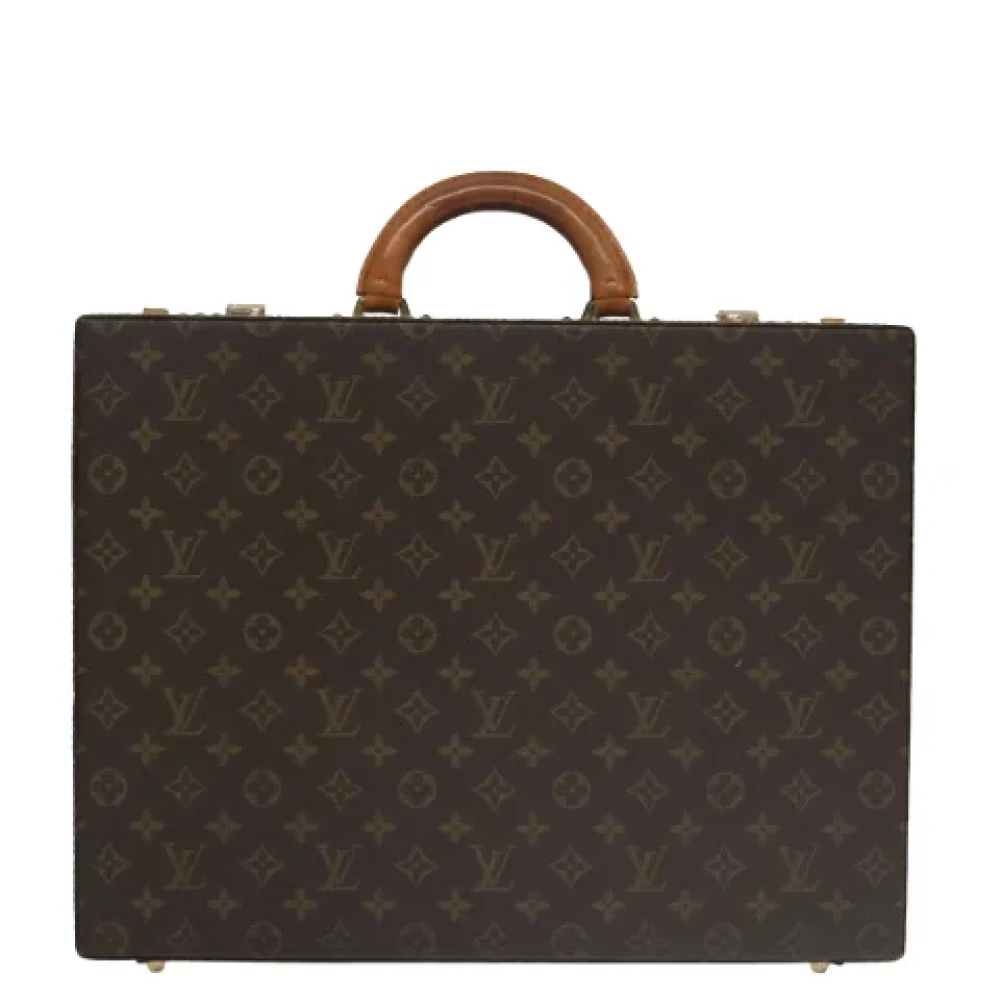 Louis Vuitton Vintage Pre-owned Canvas handbags Brown Dames