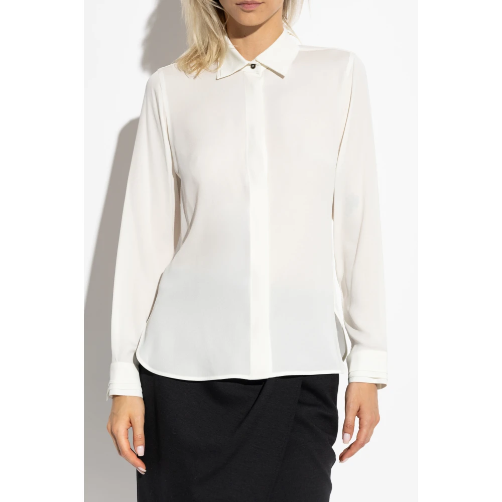 Max Mara Shirt Norel White Dames