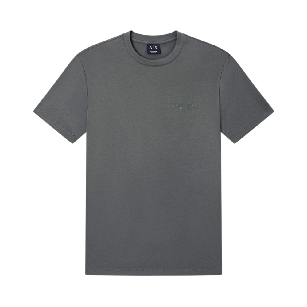Armani Exchange Men's Gray T-Shirts, Xl, T-Shirts And Polos Grey