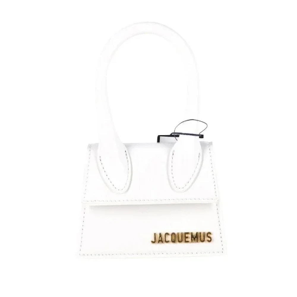 Jacquemus Pre-owned Leather handbags White Dames