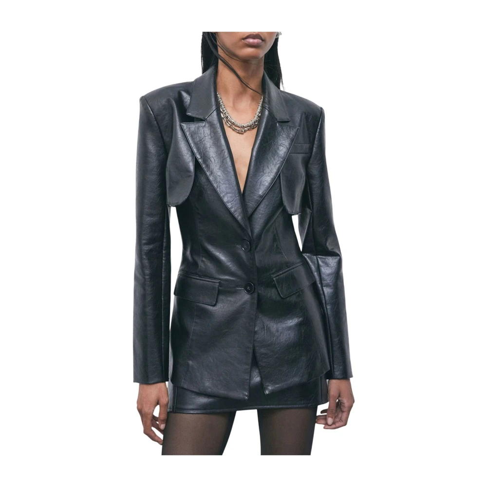 Patrizia Pepe Donna Nero Giacche, S, New,