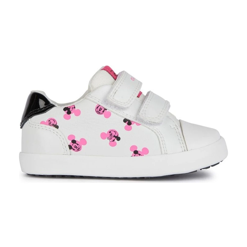 Geox Girls White Kilwi Trainers - Kids Sneakers - 22 Eu - Kids