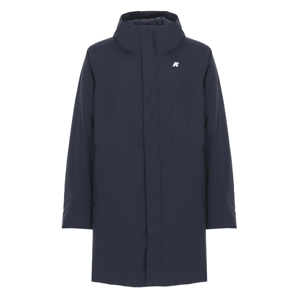K-Way Uomo Blu Cappotti, S, New,