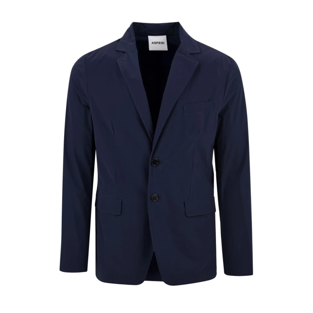 Aspesi - Jackets > Blazers - Blue - Aspesi - Modalova