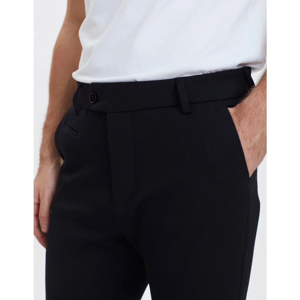 Les Deux Marine Slim Fit Pantalon Blue Heren