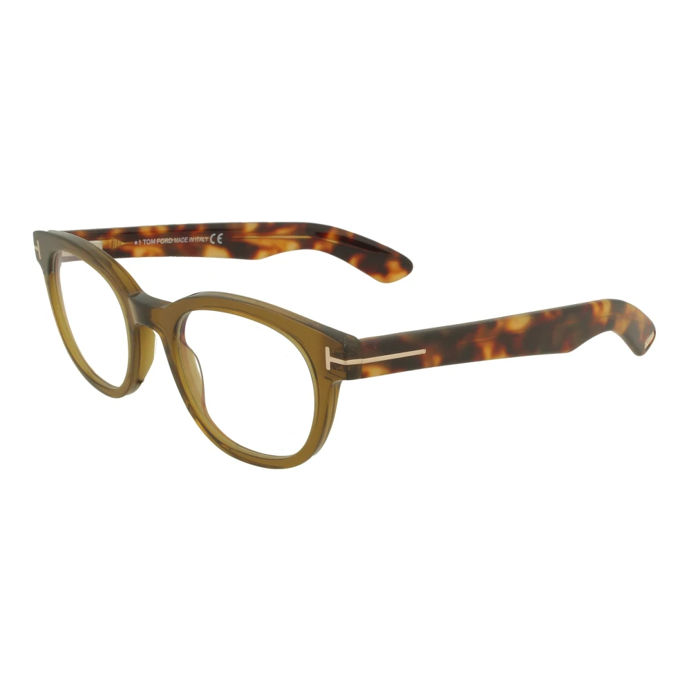 Tom Ford Vierkante bril met blauw lichtfilter Green Unisex