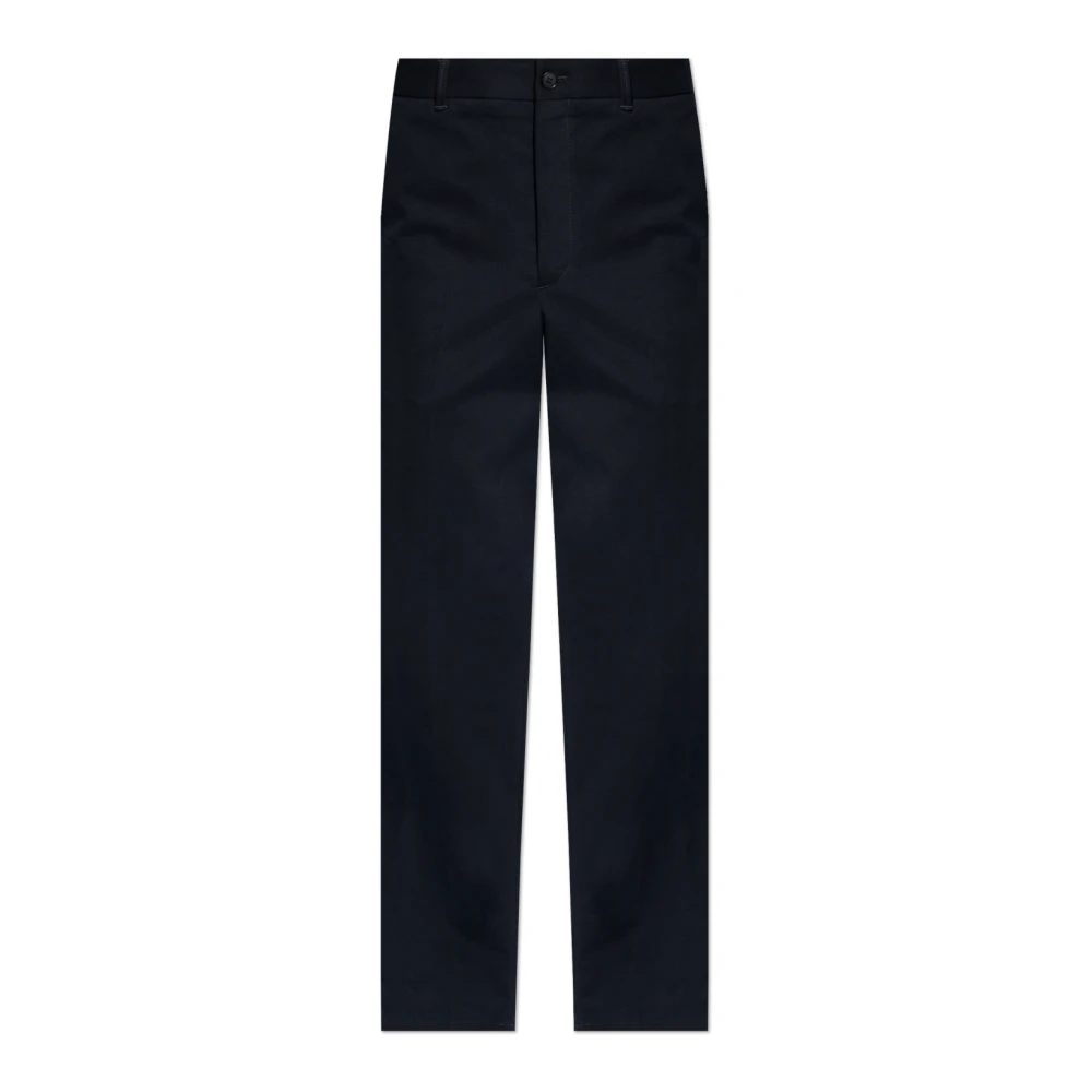 Giorgio Armani Katoenen broek Blue Heren