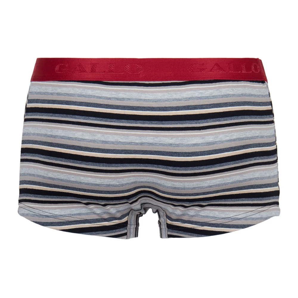 Gallo Multicolor Gestreepte Katoenen Boxershorts Multicolor Heren