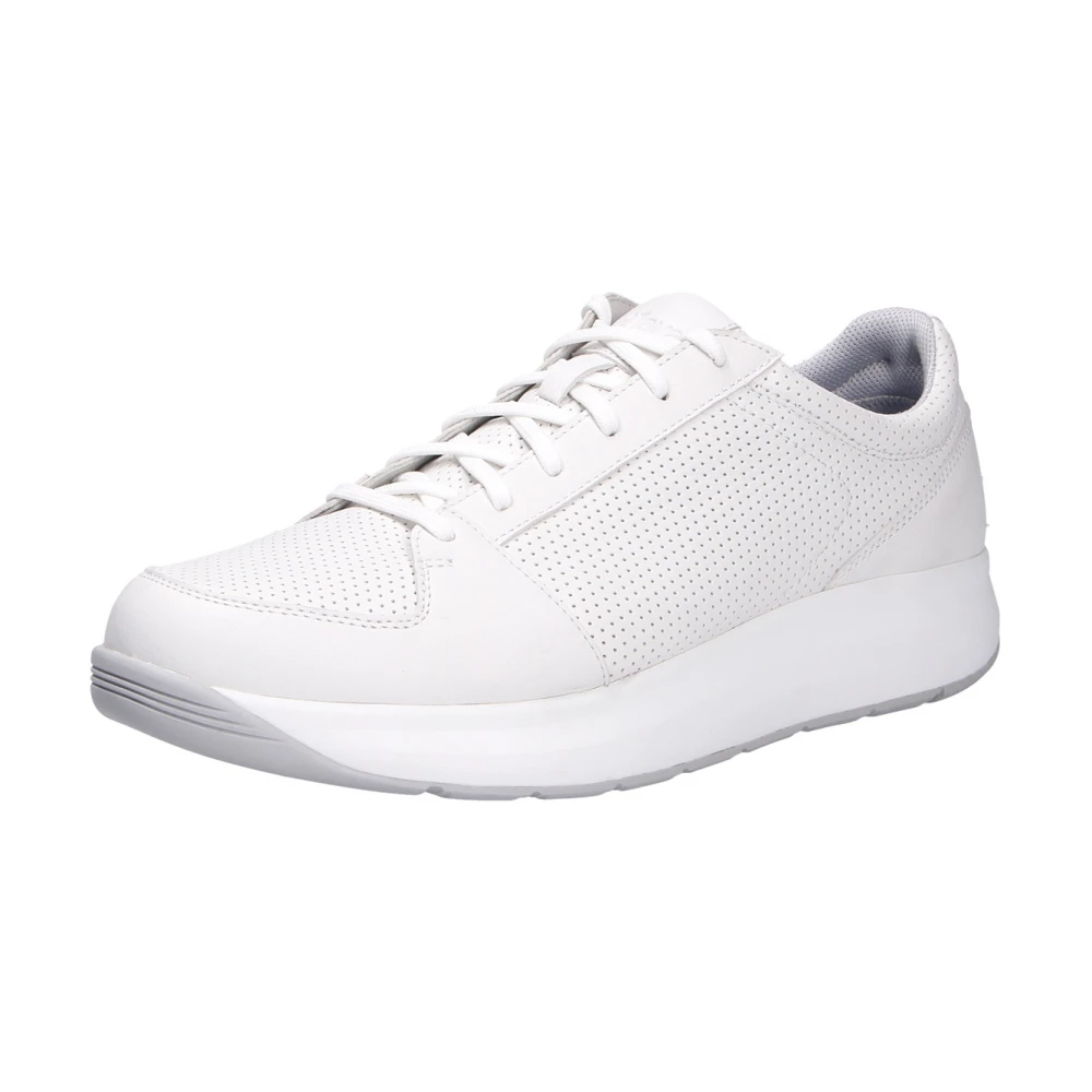 Joya Witte Veterschoen voor Comfortabele Mannen Heren Schoenen