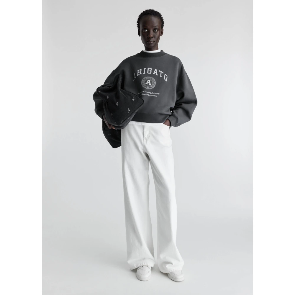 Axel Arigato University Sweatshirt Gray Dames