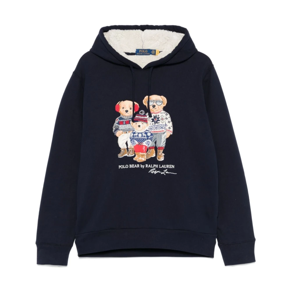 Ralph Lauren Polo Sweaters Blauw Blue Heren