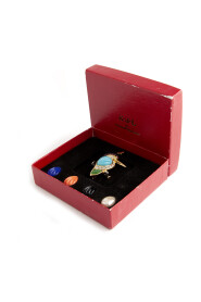 Hummingbird broche set