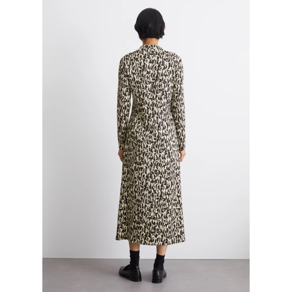 Marc O'Polo Midi jurk gevormd Black Dames