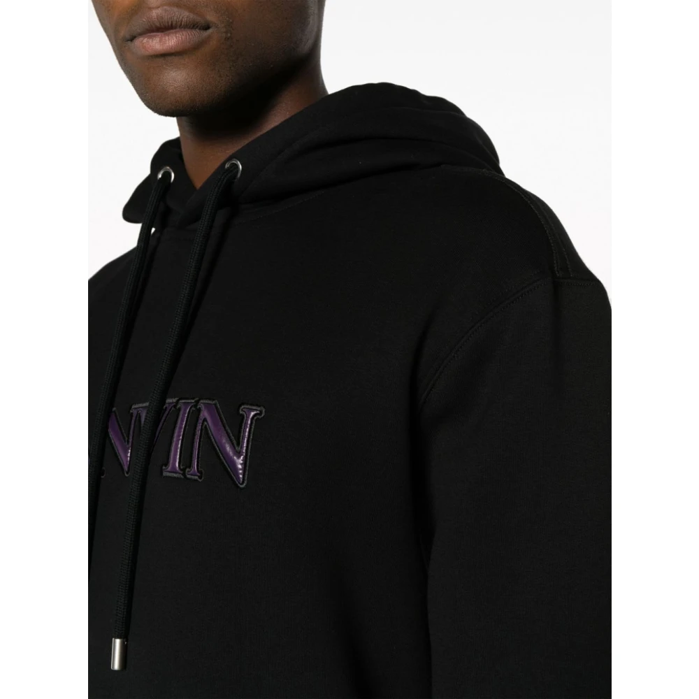 Lanvin Zwarte Sweater Collectie Black Heren