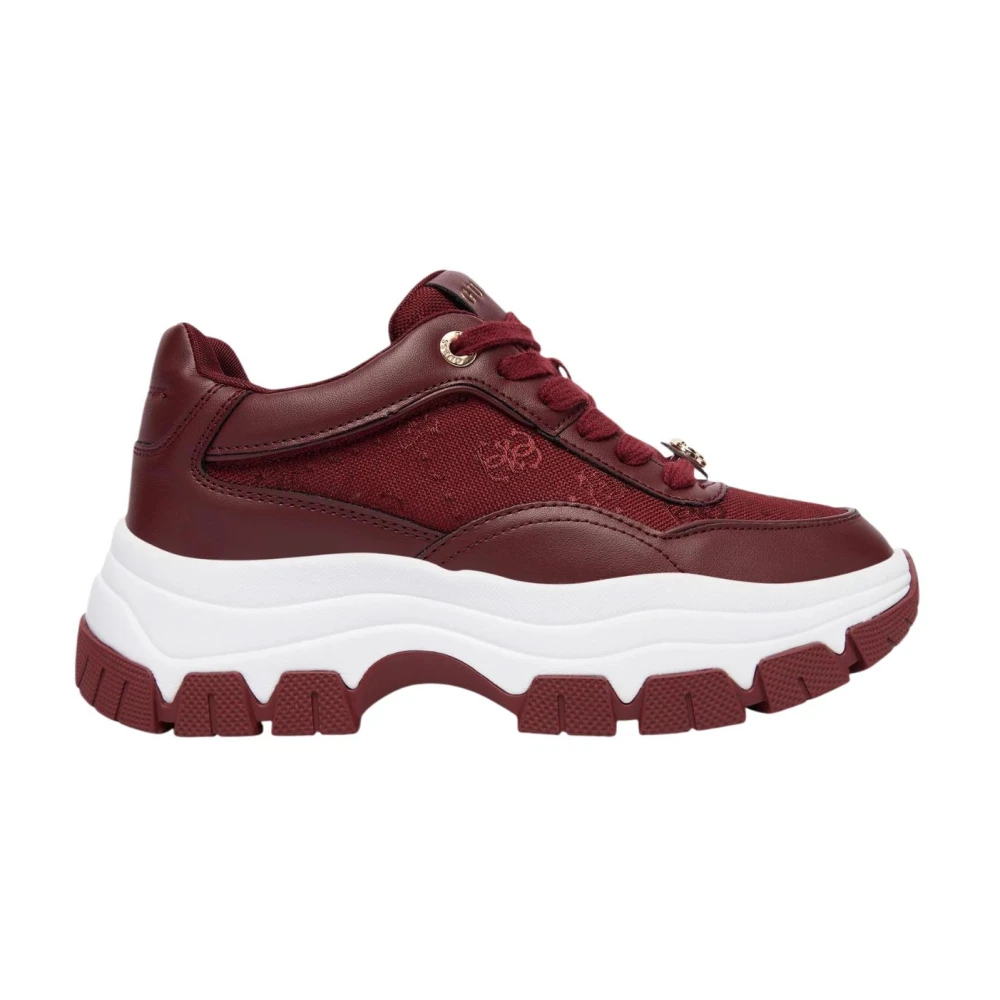 Guess Berrett2 Sneaker Dames Schoenen Paars